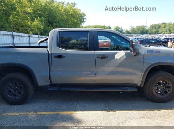 3GCUDHE81RG393261 2024 CHEVROLET SILVERADO Gray უკანა სალონის ხედი