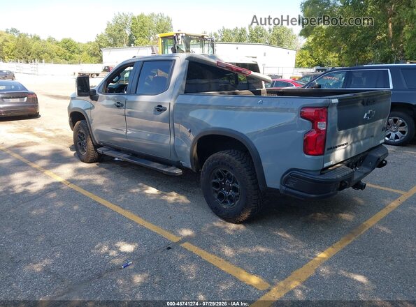 3GCUDHE81RG393261 2024 CHEVROLET SILVERADO Gray უკანა მარცხენა