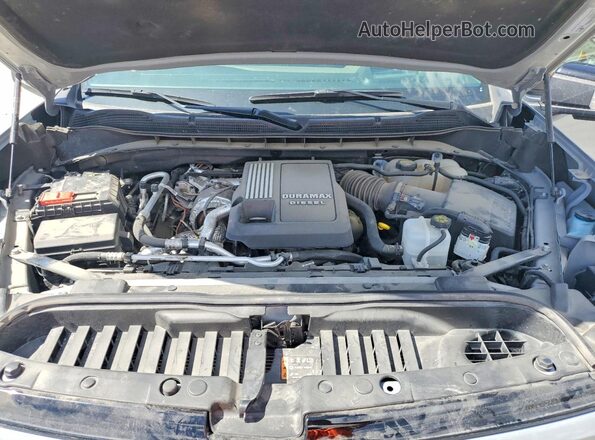 3GCUDHE89RG314533 2024 CHEVROLET SILVERADO Серый Вид задней части салона