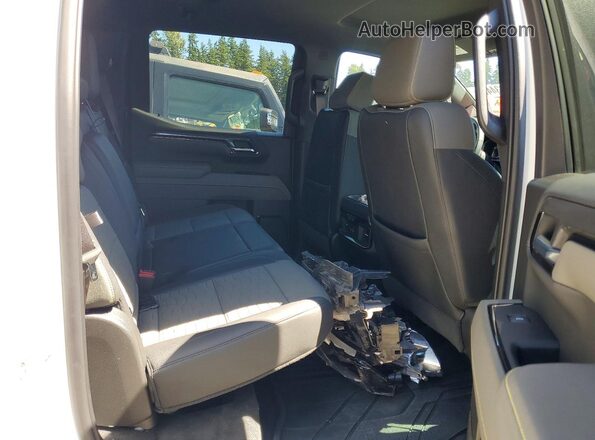 3GCUDHE8XRG178879 2024 CHEVROLET SILVERADO White Rear seats view