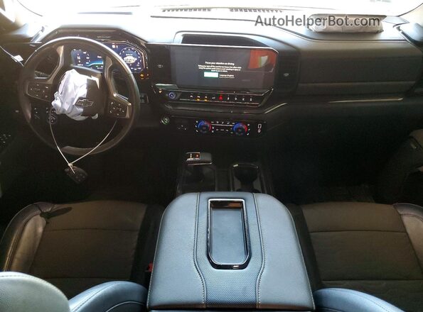 3GCUDHEL2NG654508 2022 CHEVROLET SILVERADO Blue Vista del salpicadero