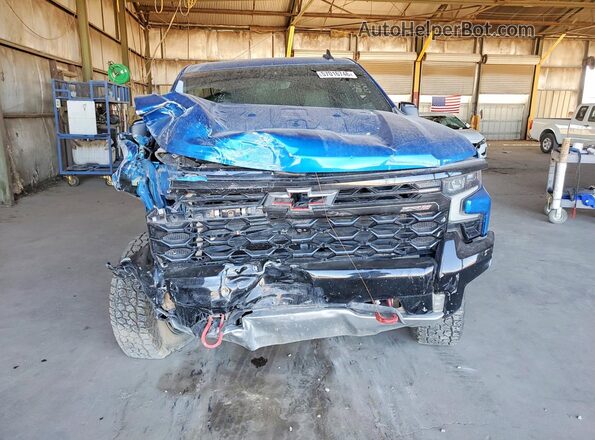 3GCUDHEL2NG654508 2022 CHEVROLET SILVERADO Blue Vista frontal