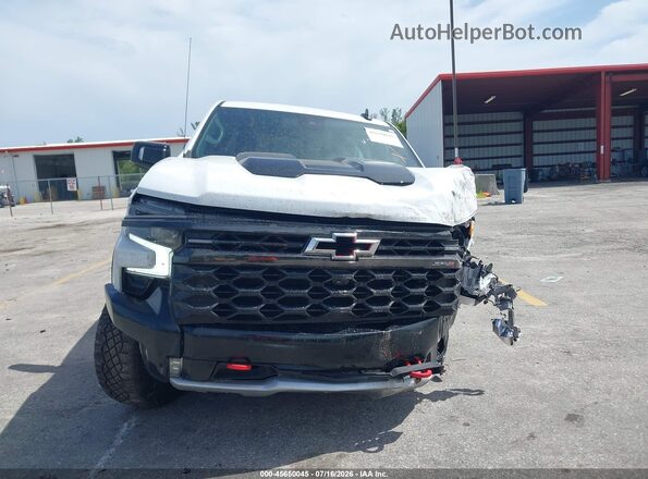 3GCUDHEL2PG217028 2023 CHEVROLET SILVERADO White Vista del cuadro de instrumentos