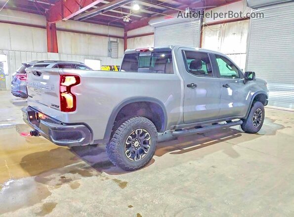 3GCUDHEL2RG137828 2024 CHEVROLET SILVERADO Gray უკანა მარჯვენა