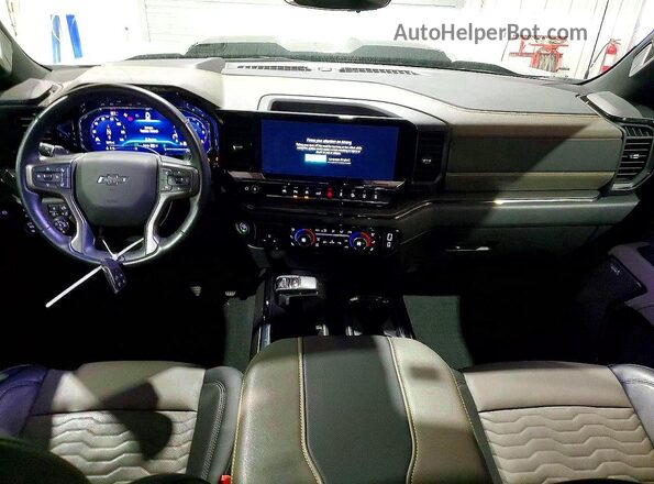 3GCUDHEL2RG137828 2024 CHEVROLET SILVERADO Gray წინა პანელის ხედი