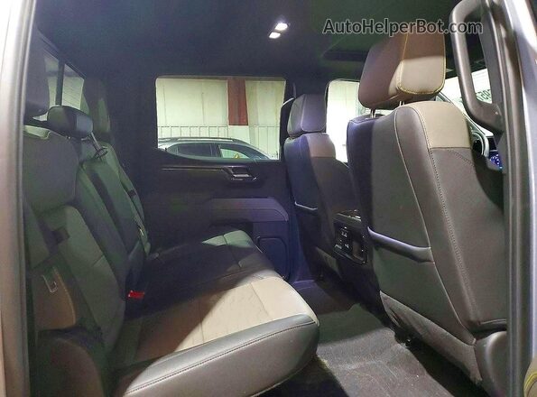 3GCUDHEL2RG137828 2024 CHEVROLET SILVERADO Gray უკანა სავარძლების ხედი