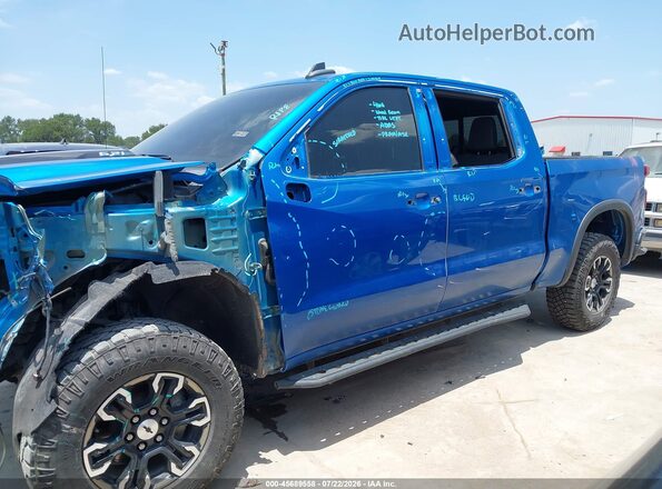3GCUDHEL3NG538637 2022 CHEVROLET SILVERADO Blue 