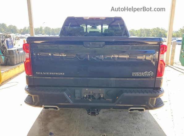 3GCUDJE85PG108517 2023 CHEVROLET SILVERADO Black Rear view