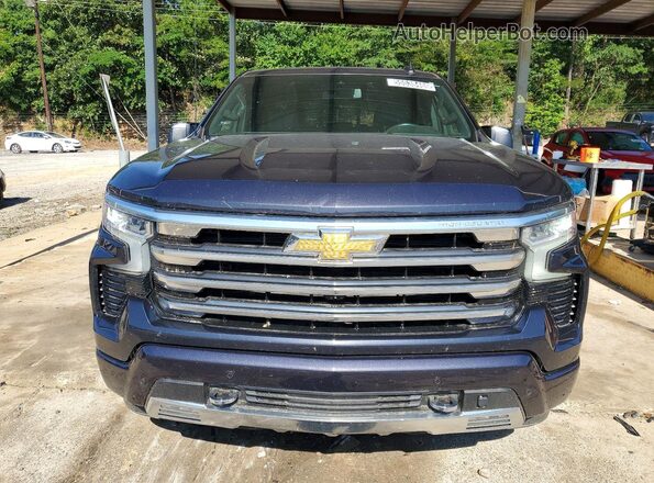 3GCUDJE85PG108517 2023 CHEVROLET SILVERADO Black Front view