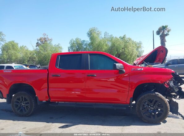 3GCUKCED0SG157339 2025 CHEVROLET SILVERADO Red უკანა სალონის ხედი