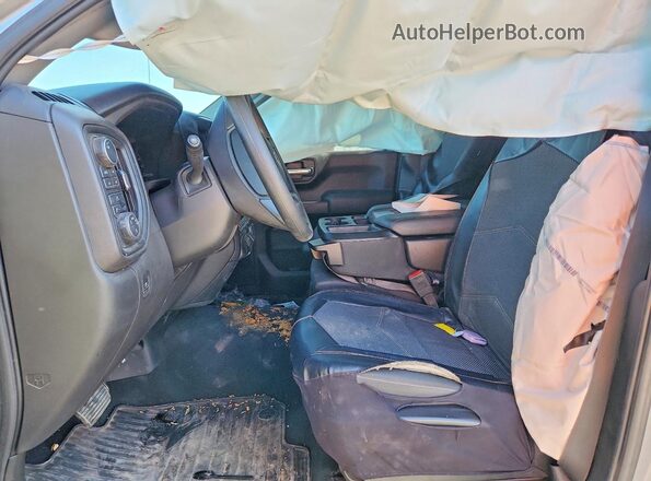 3GCUKCED7SG374029 2025 CHEVROLET SILVERADO Gray Front interior view