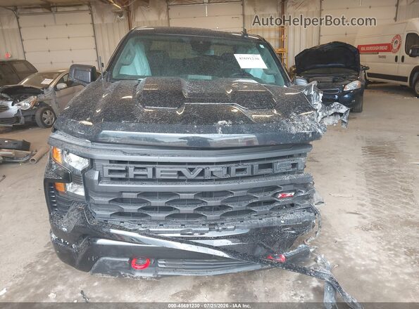 3GCUKCED9SG198858 2025 CHEVROLET SILVERADO Black ხელსაწყოთა პანელის ხედი