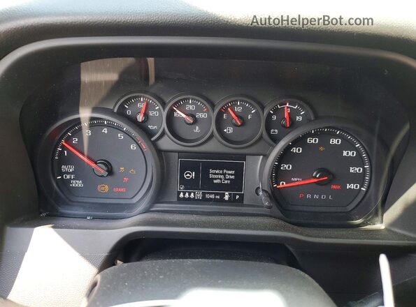 3GCUKCED9TG307756 2026 CHEVROLET SILVERADO Gray Vista del cuadro de instrumentos