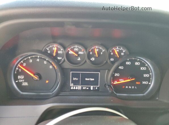 3GCUKCEDXTG206984 2026 CHEVROLET SILVERADO Красный Вид щитка приборов