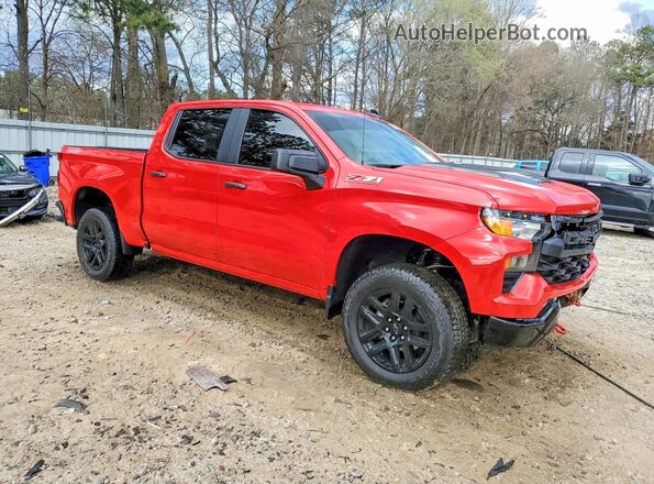 3GCUKCEDXTG206984 2026 CHEVROLET SILVERADO Красный Передняя правая четверть