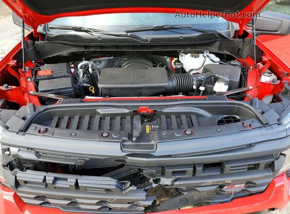 3GCUKCEDXTG206984 2026 CHEVROLET SILVERADO Красный Вид задней части салона