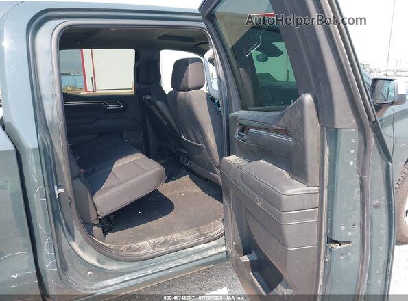 3GCUKDED9SG200596 2025 CHEVROLET SILVERADO Gray VIN კოდის სტიკერის ხედი