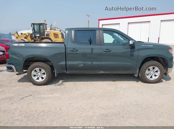 3GCUKDED9SG200596 2025 CHEVROLET SILVERADO Gray უკანა სალონის ხედი
