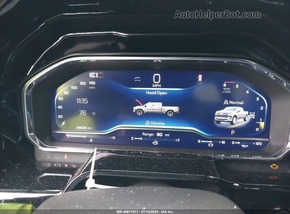3GCUKEE80SG257679 2025 CHEVROLET SILVERADO Gray Вид задніх сидінь