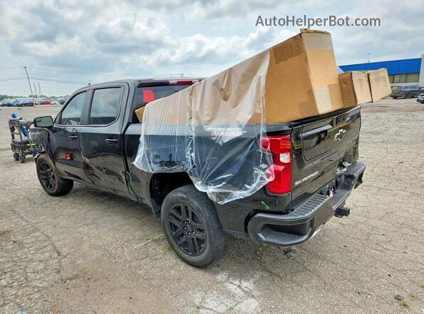 3GCUKFE83SG195779 2025 CHEVROLET SILVERADO Black უკანა მარცხენა