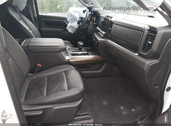 3GCUKFE85SG200948 2025 CHEVROLET SILVERADO White Вид салону спереду