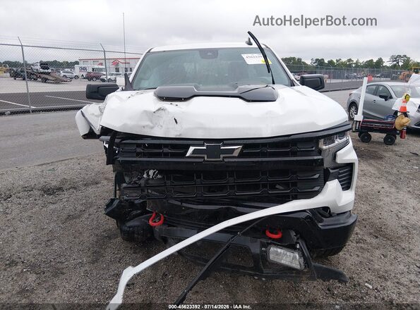 3GCUKFE85SG200948 2025 CHEVROLET SILVERADO White Вид щитка приладів