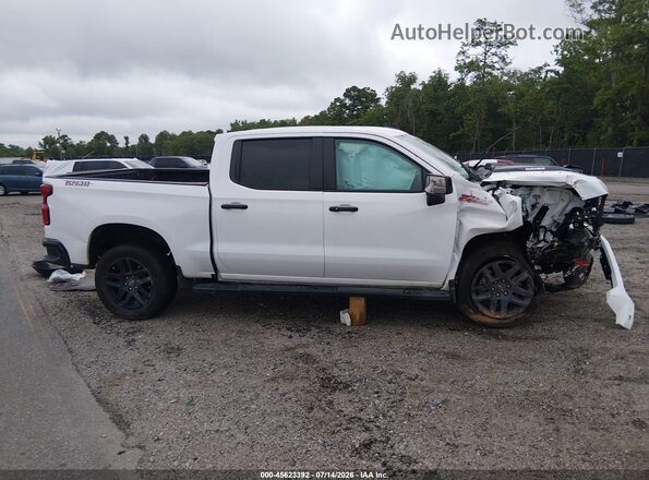 3GCUKFE85SG200948 2025 CHEVROLET SILVERADO White Вид задньої частини салону