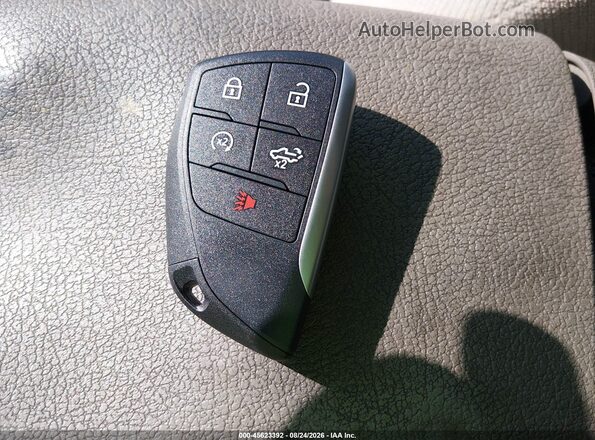 3GCUKFE85SG200948 2025 CHEVROLET SILVERADO White Вид панелі приладів