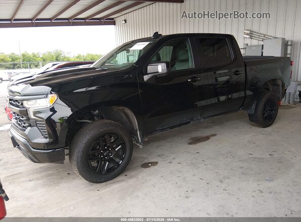 3GCUKFED0TG170904 2026 CHEVROLET SILVERADO Black Առջևի ձախ երեք քառորդ տեսարան