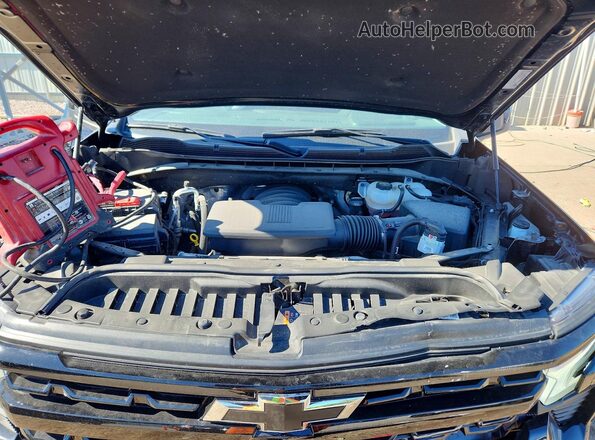 3GCUKFED6SG201037 2025 CHEVROLET SILVERADO Blue უკანა სალონის ხედი