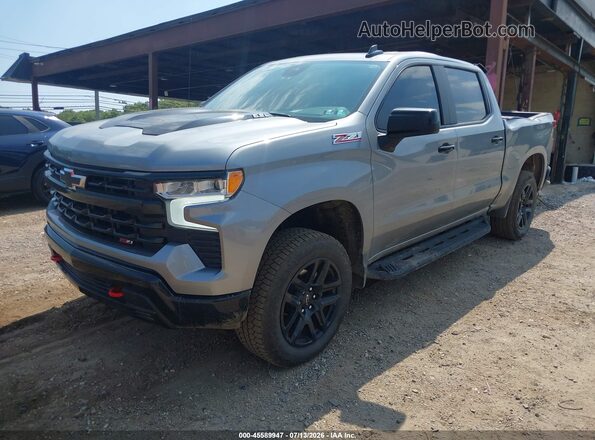 3GCUKFEL5TG226228 2026 CHEVROLET SILVERADO Gray წინა მარცხენა ხედი სამი მეოთხედიდან