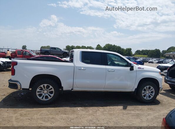 3GCUKGE80SG162292 2025 CHEVROLET SILVERADO White Widok wnętrza z tyłu