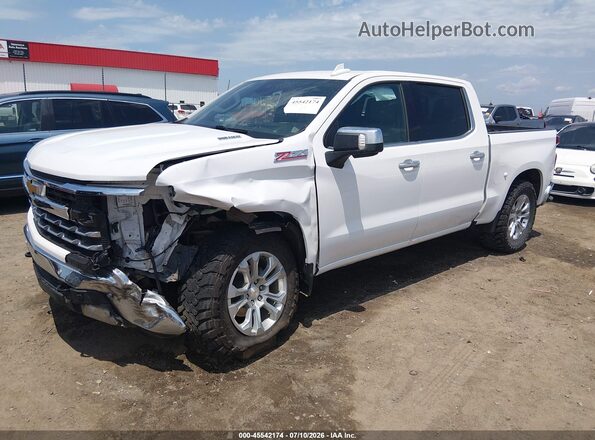 3GCUKGE80SG162292 2025 CHEVROLET SILVERADO White Przód lewy