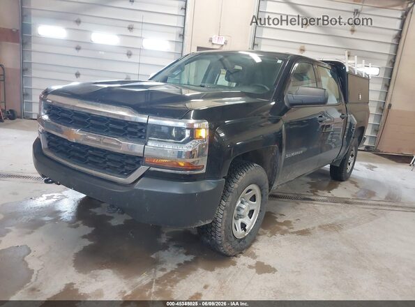 3GCUKNEC0JG396343 2018 CHEVROLET SILVERADO Black Front left