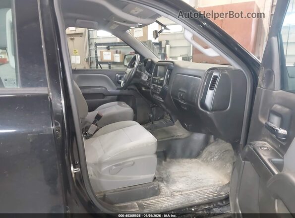 3GCUKNEC0JG396343 2018 CHEVROLET SILVERADO Black Front interior view