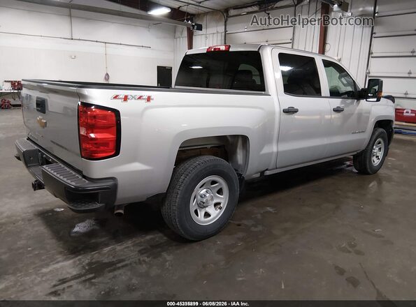 3GCUKNEC2HG238015 2017 CHEVROLET SILVERADO Silver Trasero derecho