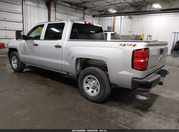 3GCUKNEC2HG238015 2017 CHEVROLET SILVERADO Silver Trasero izquierdo