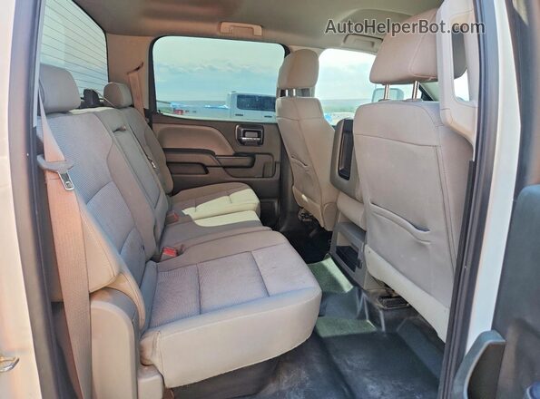 3GCUKNEC4GG116349 2016 CHEVROLET SILVERADO White Հետևի նստատեղերի տեսք