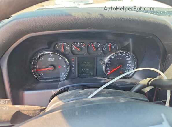 3GCUKNEC4GG116349 2016 CHEVROLET SILVERADO White Սարքավորումների վահանակի տեսք