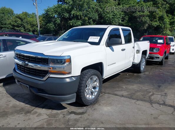 3GCUKNEC4JG365905 2018 CHEVROLET SILVERADO White Vista tres cuartos delantera izquierda