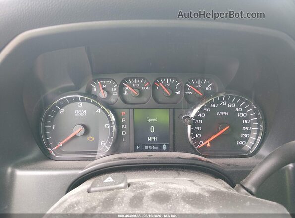 3GCUKNEC5JG434536 2018 CHEVROLET SILVERADO White Vista de los asientos traseros