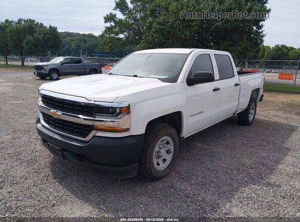 3GCUKNEC5JG434536 2018 CHEVROLET SILVERADO White Vista tres cuartos delantera izquierda
