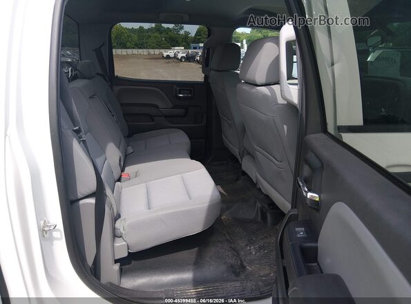 3GCUKNEC5JG434536 2018 CHEVROLET SILVERADO White Vista de la etiqueta del VIN