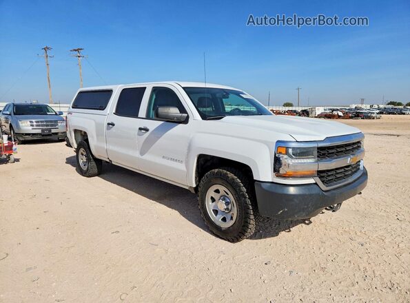 3GCUKNEC5JG557835 2018 CHEVROLET SILVERADO Белый Передняя правая четверть