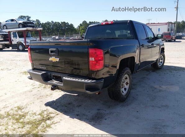 3GCUKNEC6JG464287 2018 CHEVROLET SILVERADO Black Tył prawy