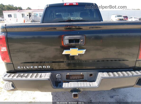 3GCUKNEC6JG464287 2018 CHEVROLET SILVERADO Black Widok z przodu