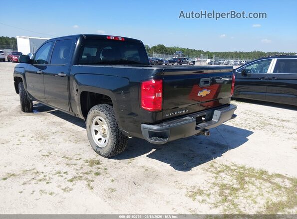 3GCUKNEC6JG464287 2018 CHEVROLET SILVERADO Black Tył lewy