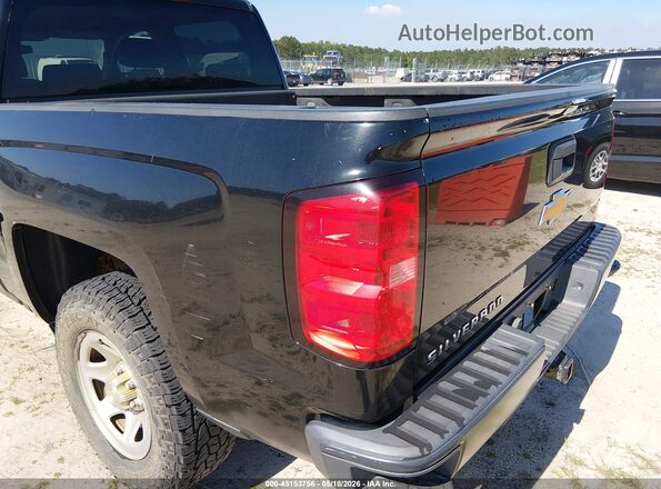 3GCUKNEC6JG464287 2018 CHEVROLET SILVERADO Black Widok wnętrza z tyłu