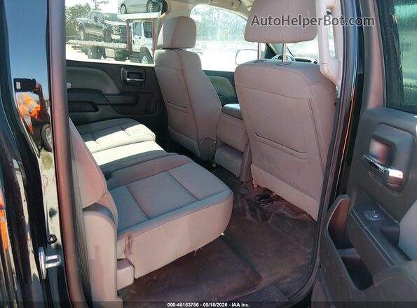 3GCUKNEC6JG464287 2018 CHEVROLET SILVERADO Black Widok naklejki z numerem VIN