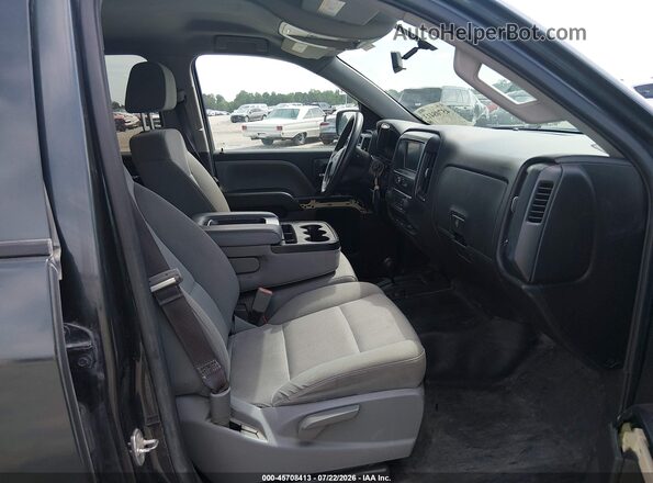 3GCUKNEH4HG422965 2017 CHEVROLET SILVERADO Blue Вид салону спереду